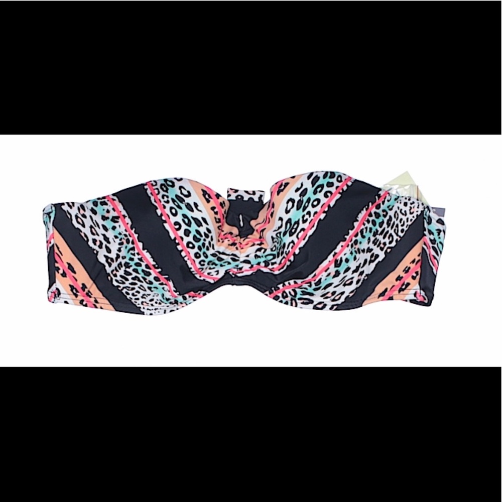 NWT sundazed 36B bikini bandeau top